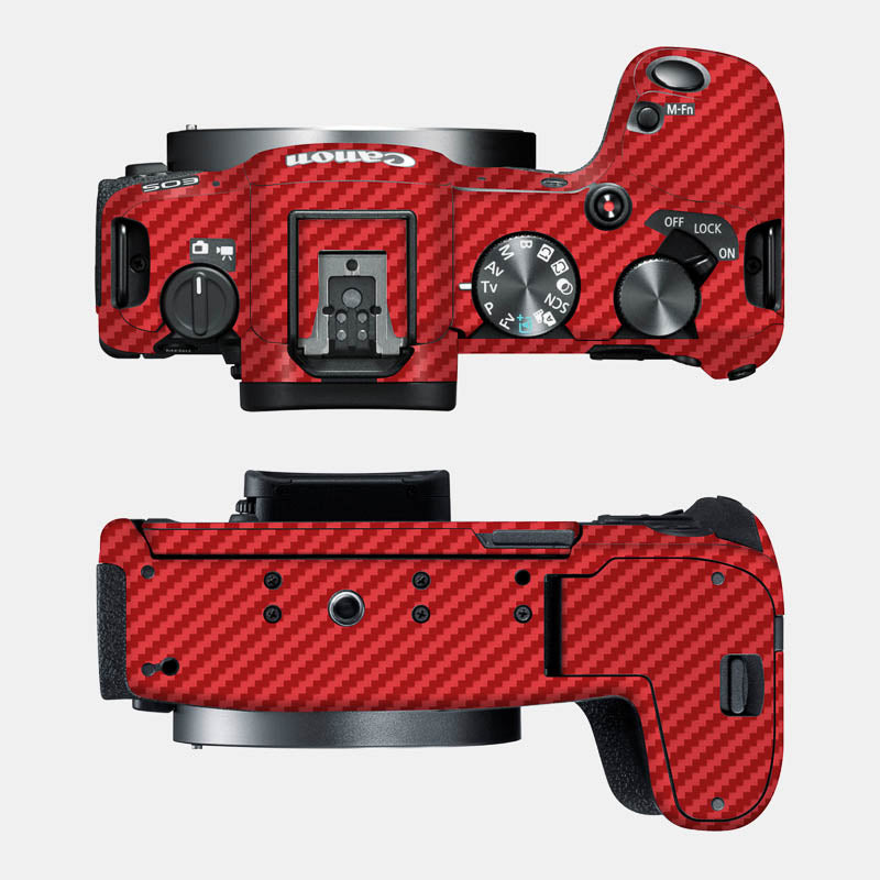 Carbon Fibre Red Full Body