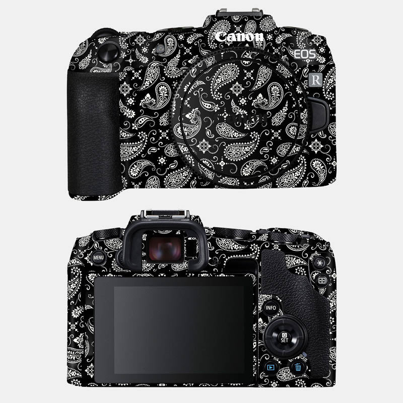 Black Paisley Full Body