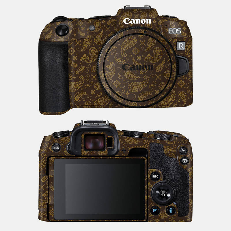 Brown Paisley Full Body