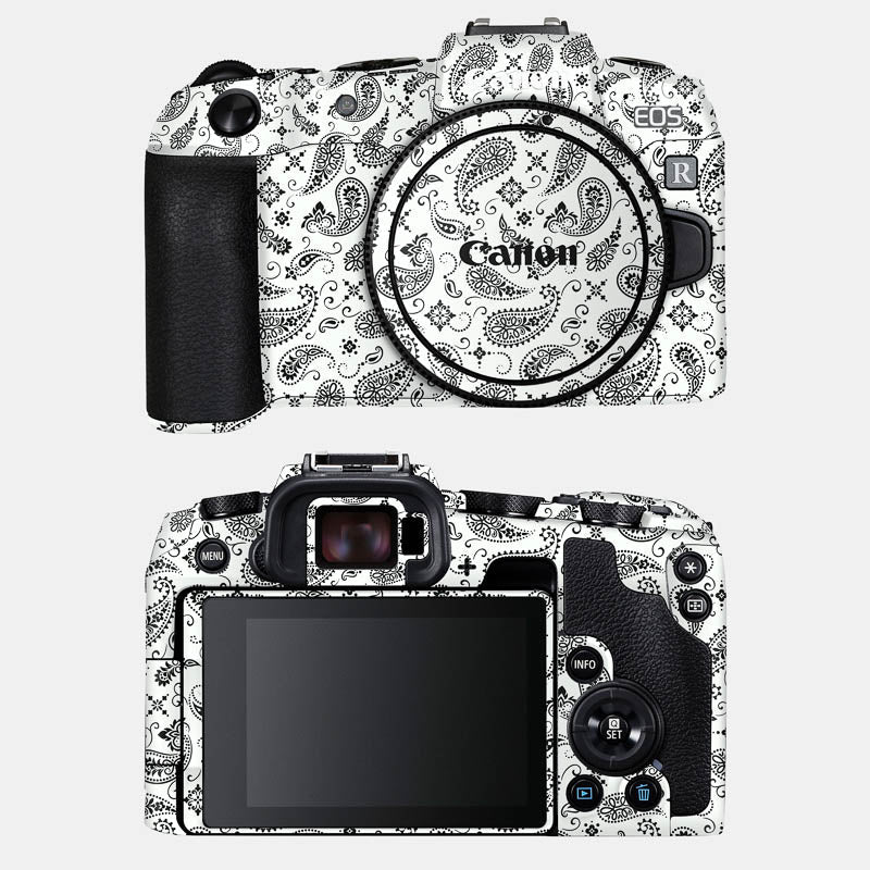 White Paisley Full Body