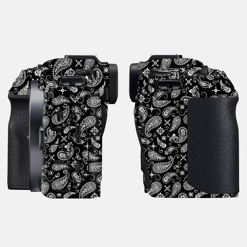 Black Paisley Full Body