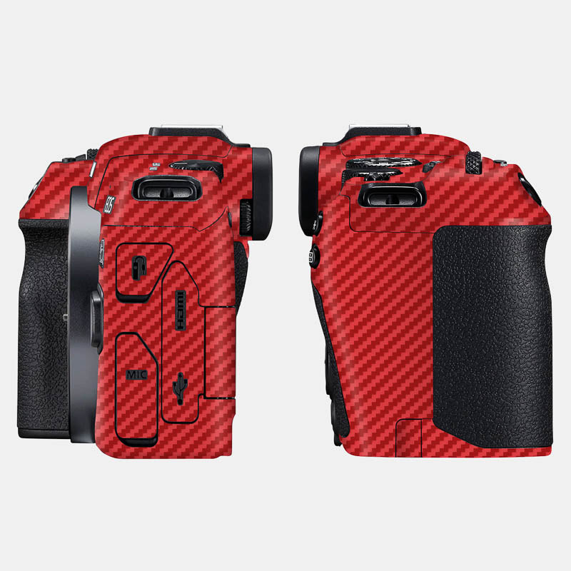 Carbon Fibre Red Full Body