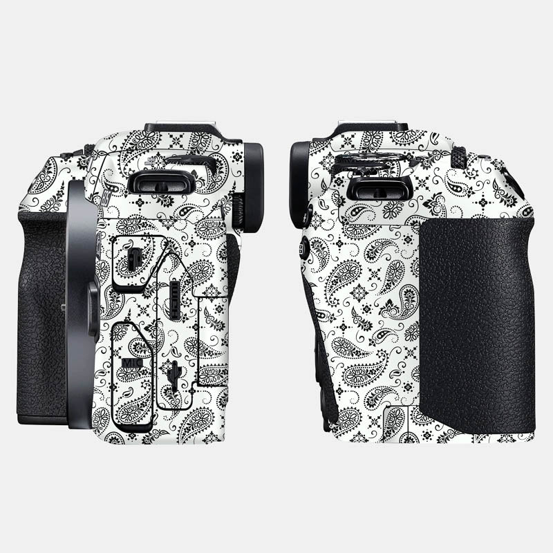 White Paisley Full Body