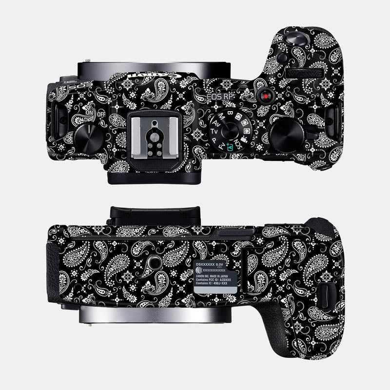 Black Paisley Full Body