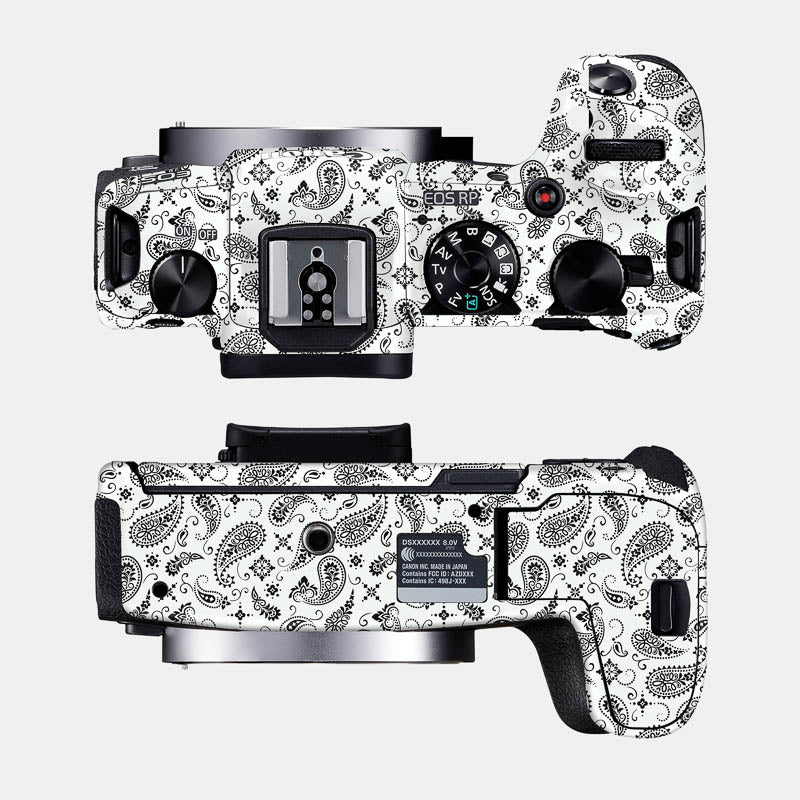 White Paisley Full Body