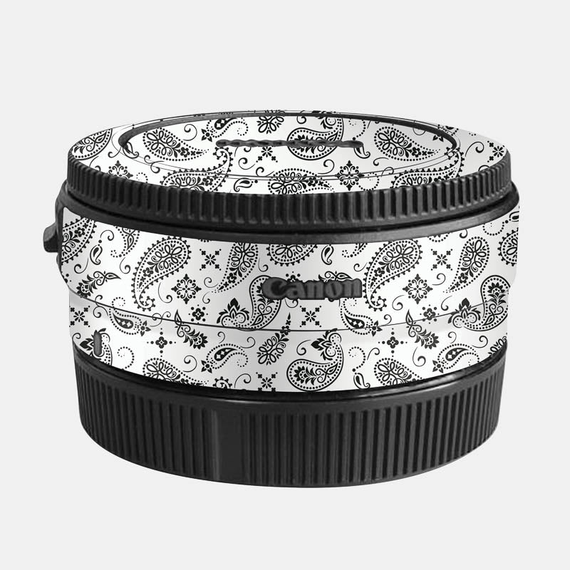 White Paisley Full Body