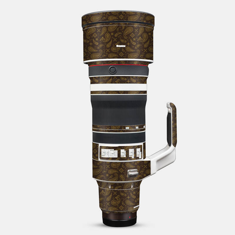 Brown paisley Full Body