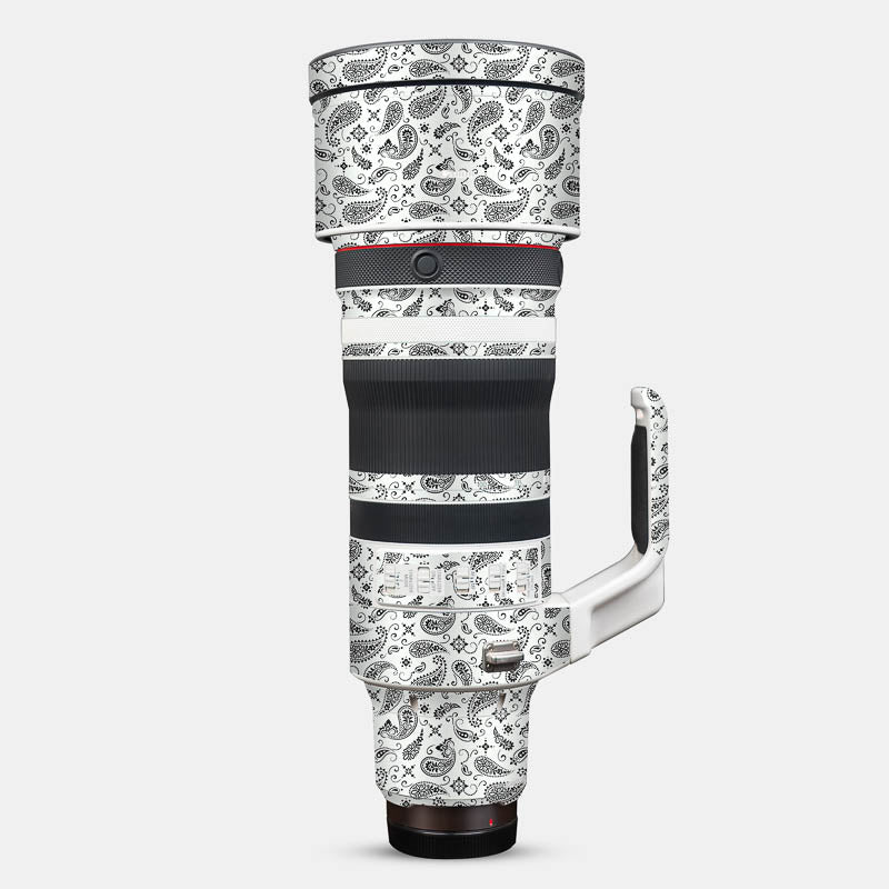 White Paisley Full Body