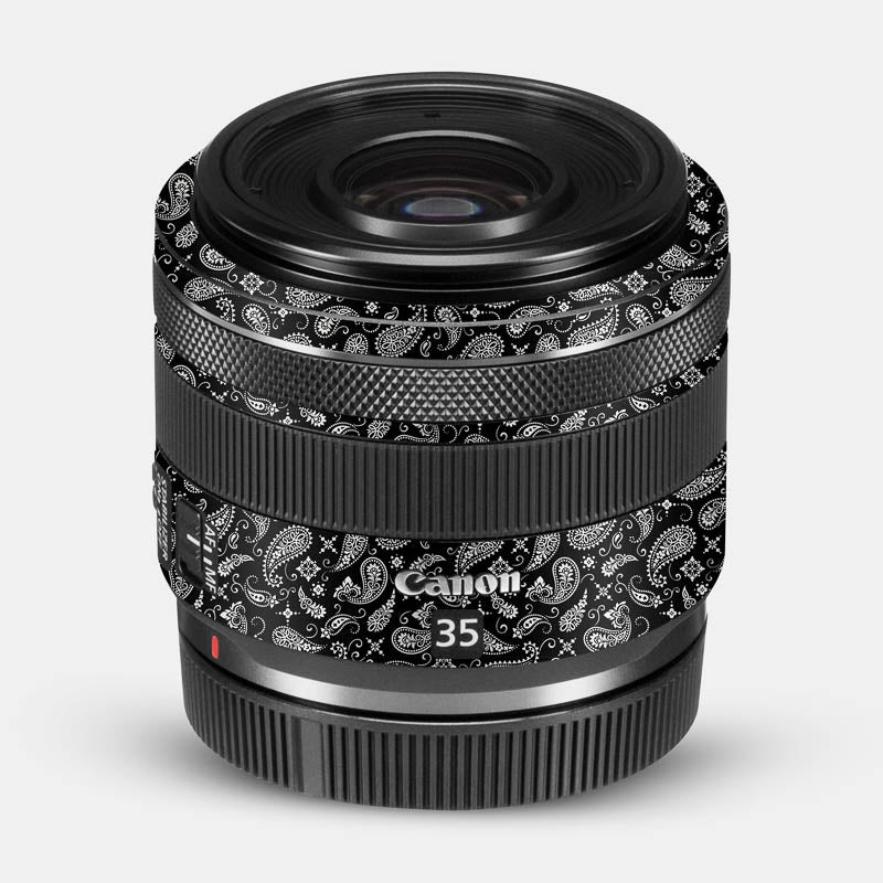 Black Paisley Full Body