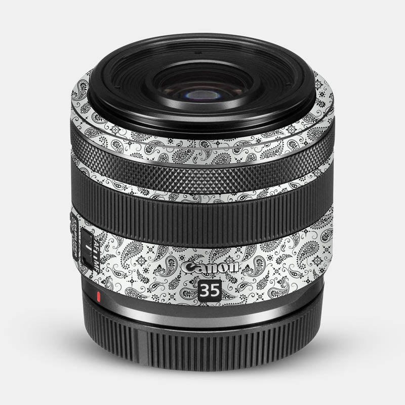 White Paisley Full Body