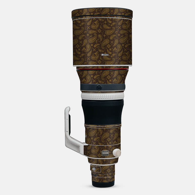 Brown paisley Full Body