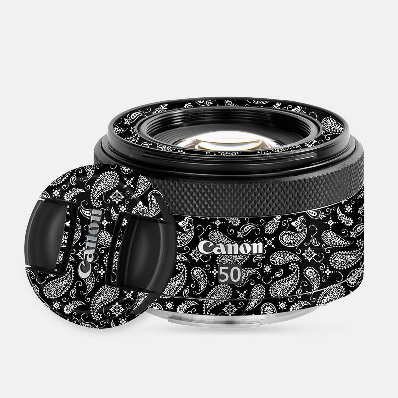 Black Paisley Full Body