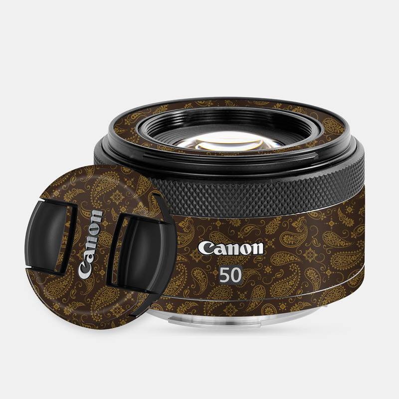 Brown paisley Full Body