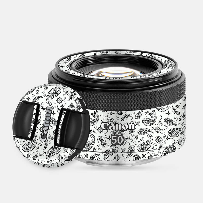 White Paisley Full Body