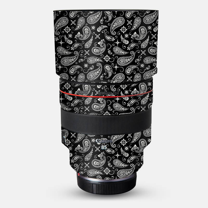 Black Paisley Full Body