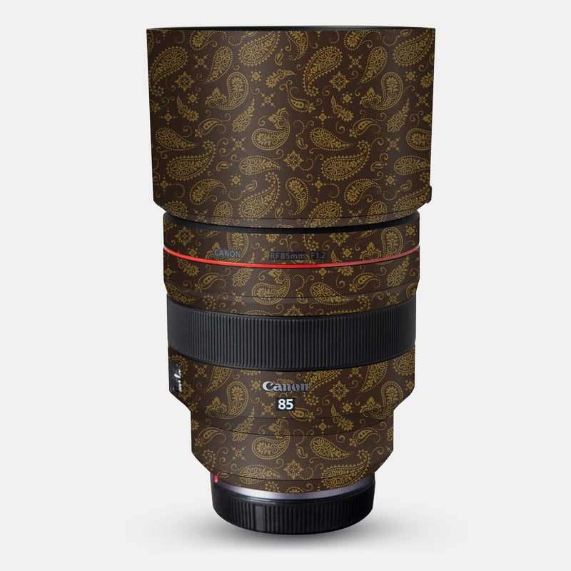 Brown Paisley Full Body