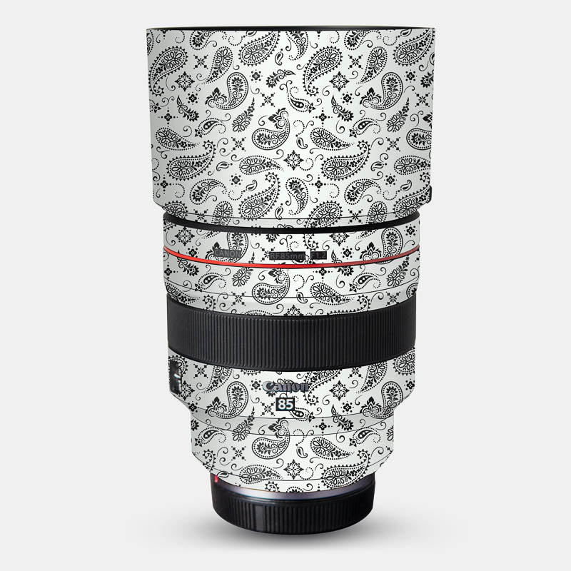 White Paisley Full Body