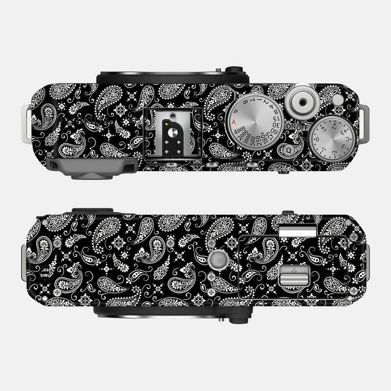 Black Paisley Full Body