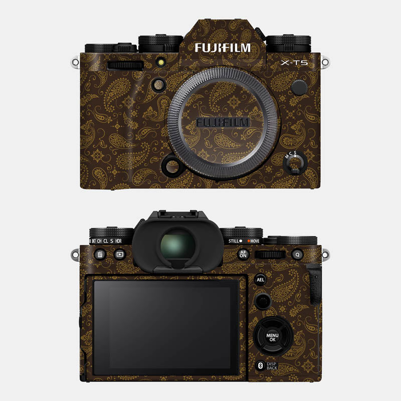 Brown Paisley Full Body