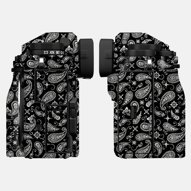 Black Paisley Full Body