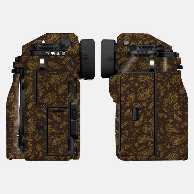 Brown Paisley Full Body