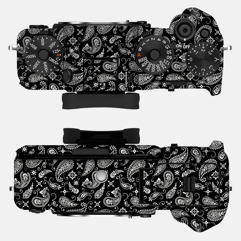 Black Paisley Full Body