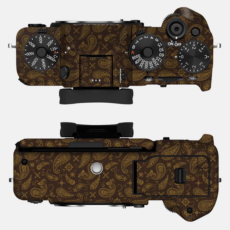 Brown Paisley Full Body