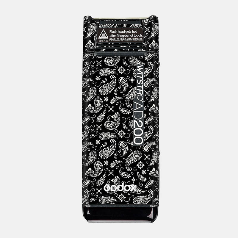 Black Paisley Full Body