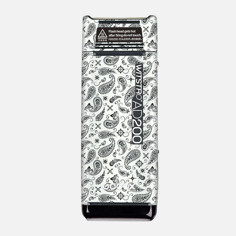 White Paisley Full Body