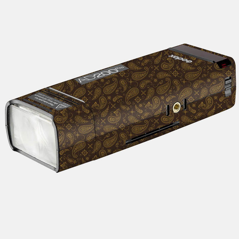 Brown paisley Full Body