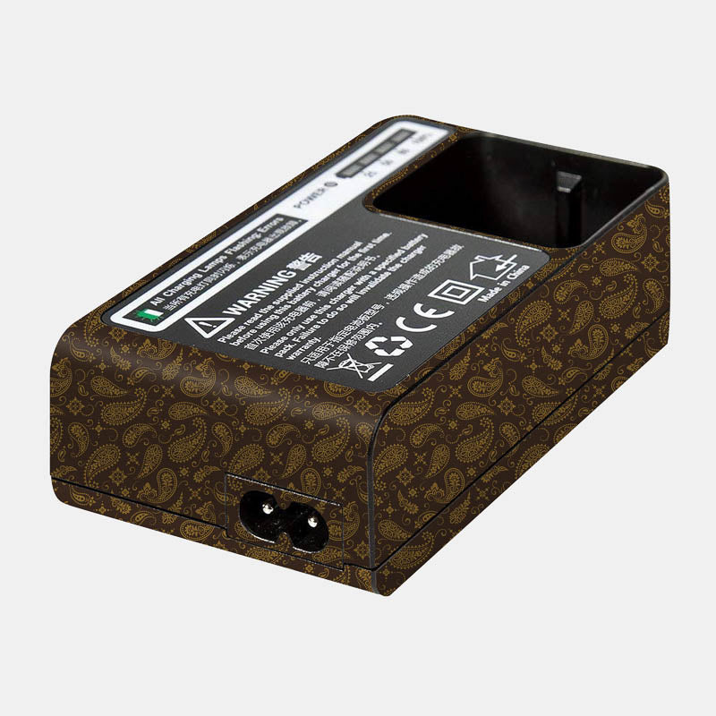 Brown Paisley Full Body