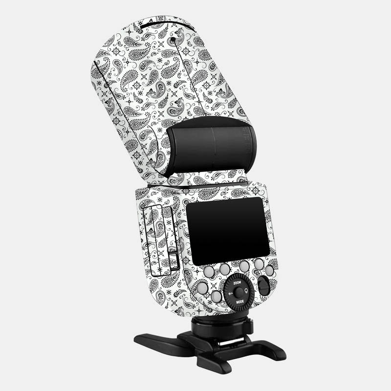 White Paisley Full Body