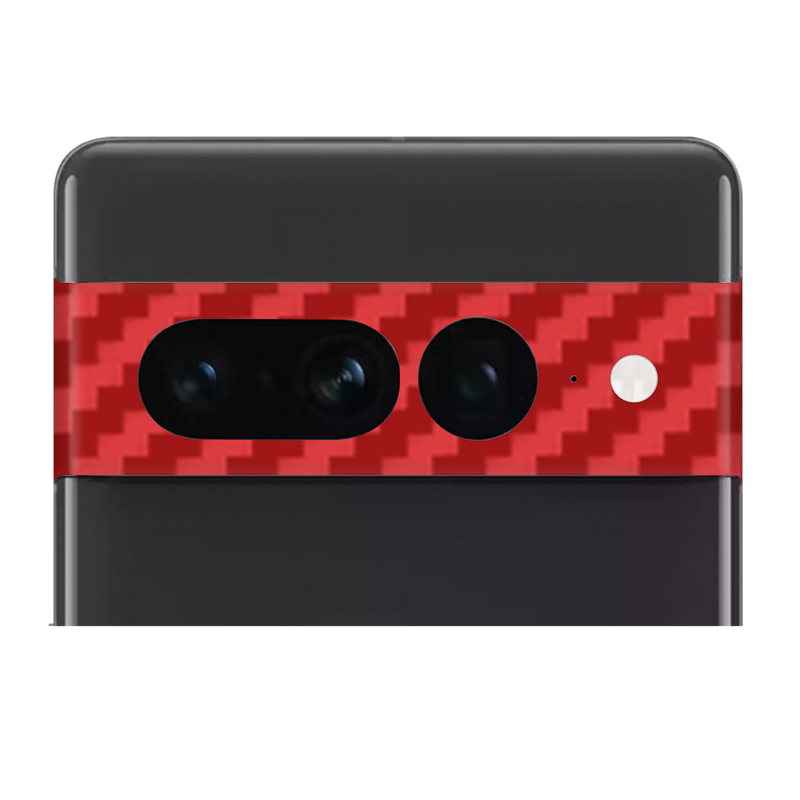 Carbon Fibre Red Pack of 2