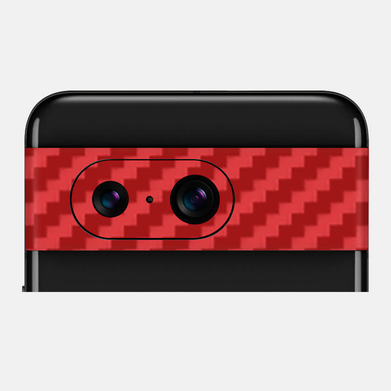 Carbon Fibre Red Pack of 2