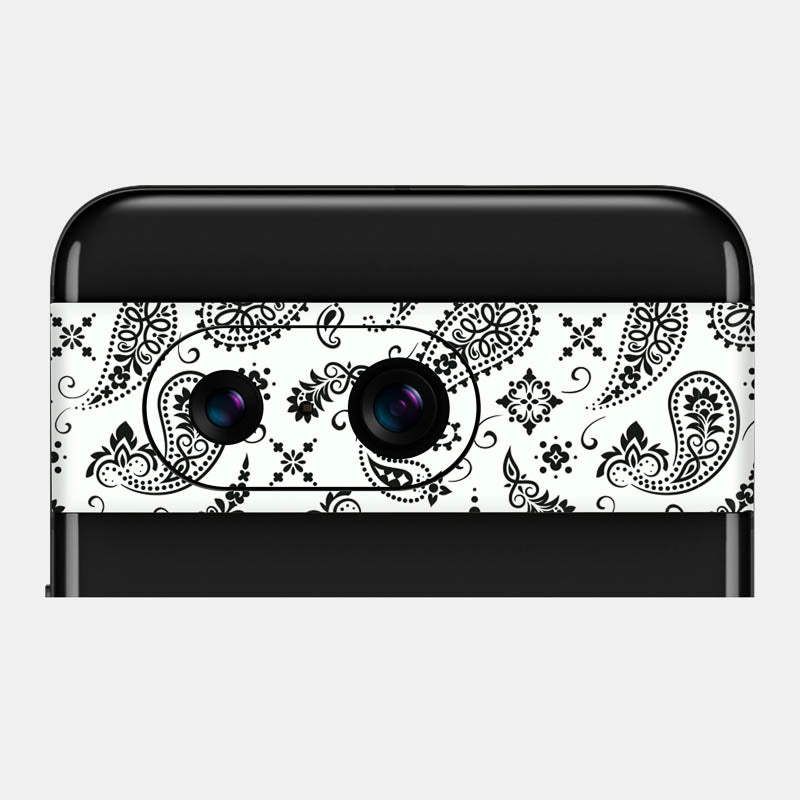 White Paisley Pack of 2