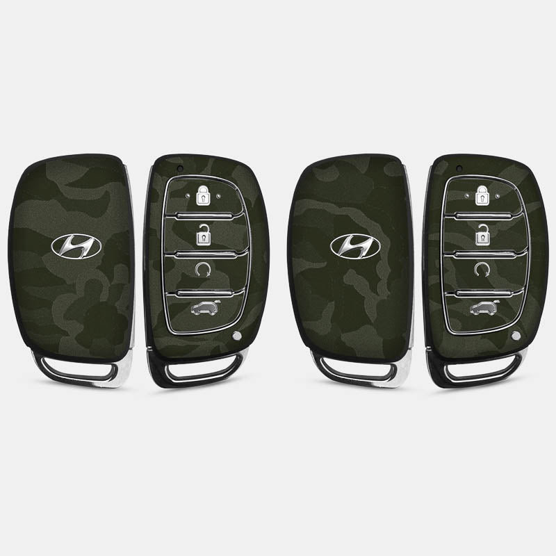 Green Camo Key-1 + Key-2