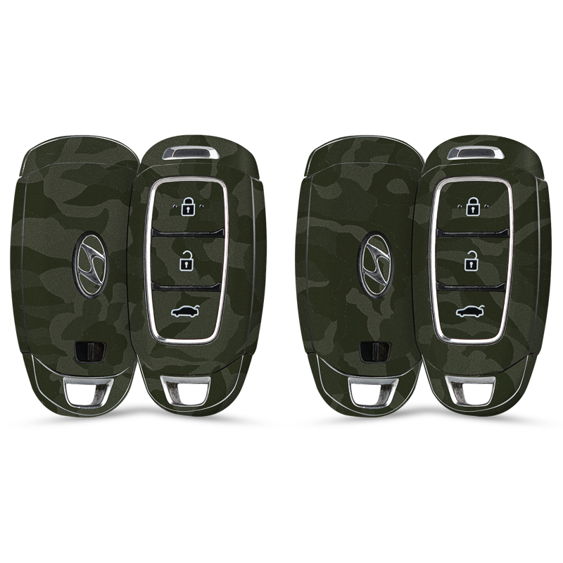 Green Camo Key-1 + Key-2