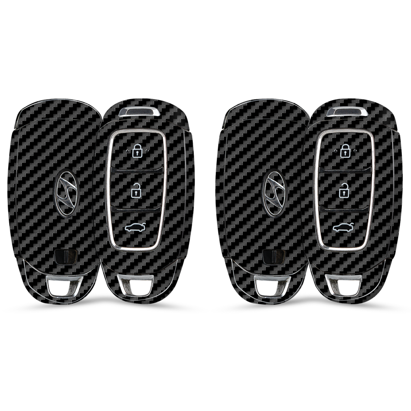Carbon Fibre Black Key-1 + Key-2