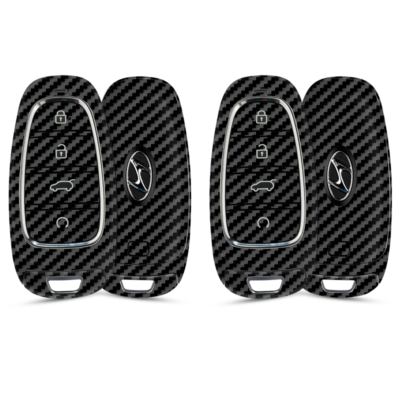 Carbon Fibre Black Key-1 + Key-2