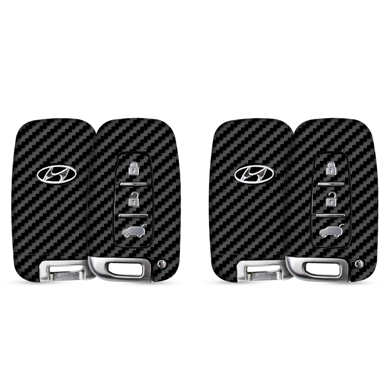 Carbon Fibre Black Key-1 + Key-2