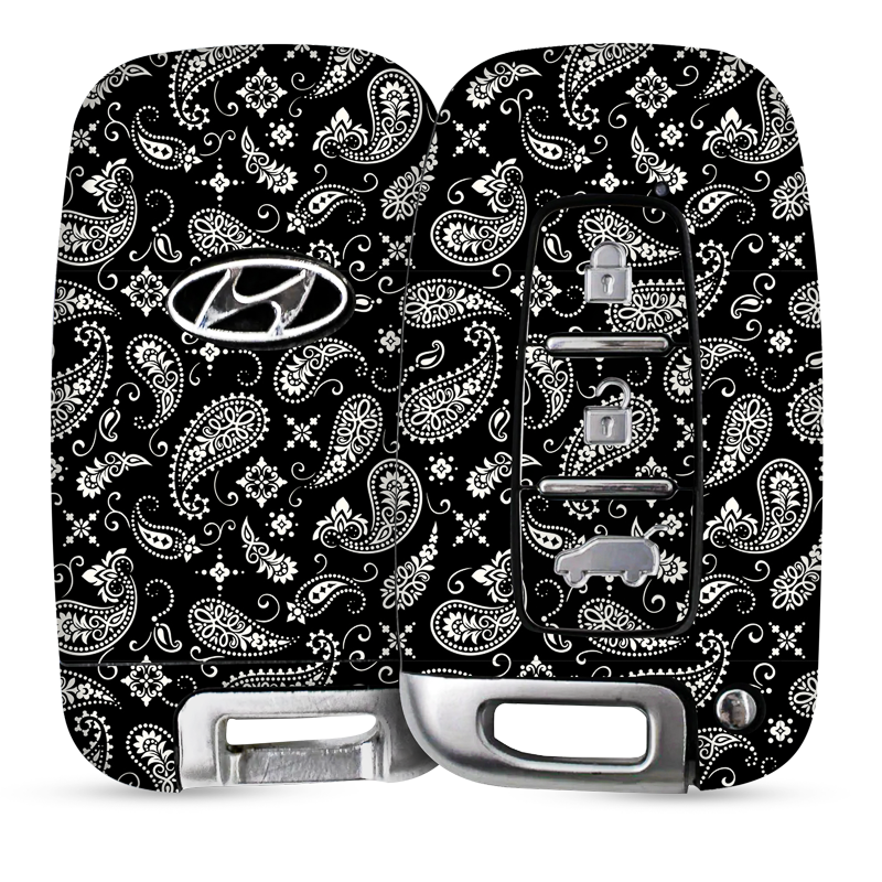 Black Paisley Key-1