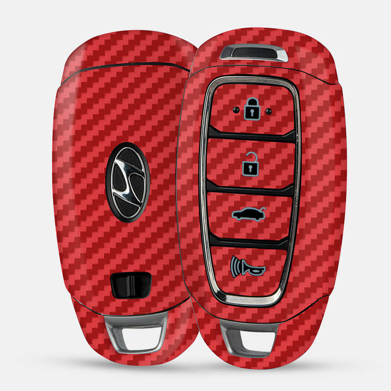 Carbon Fibre Red Key-1