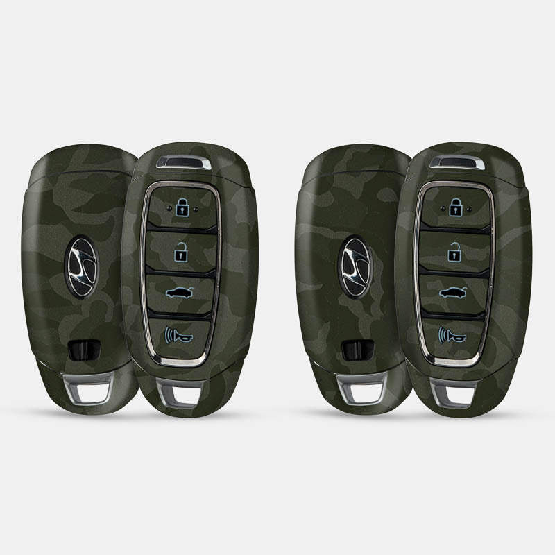 Green Camo Key-1 + Key-2