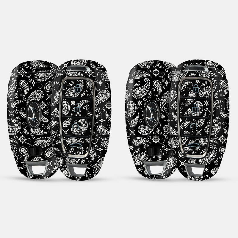 Black Paisley Key-1 + Key-2