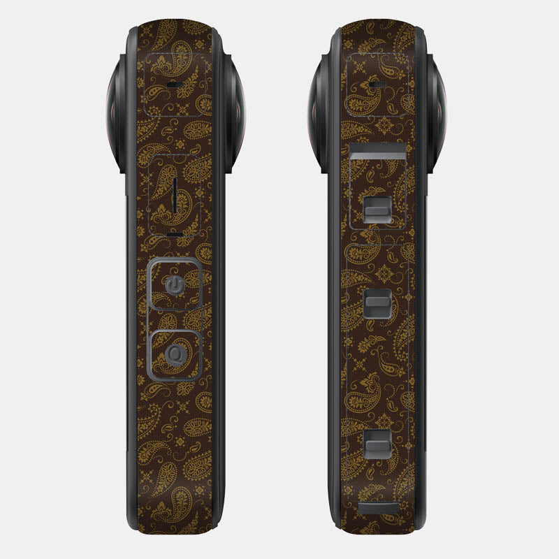 Brown Paisley Full Body