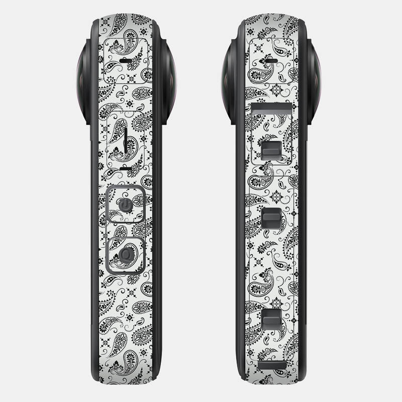 White Paisley Full Body