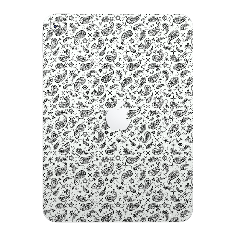 White Paisley Full Body