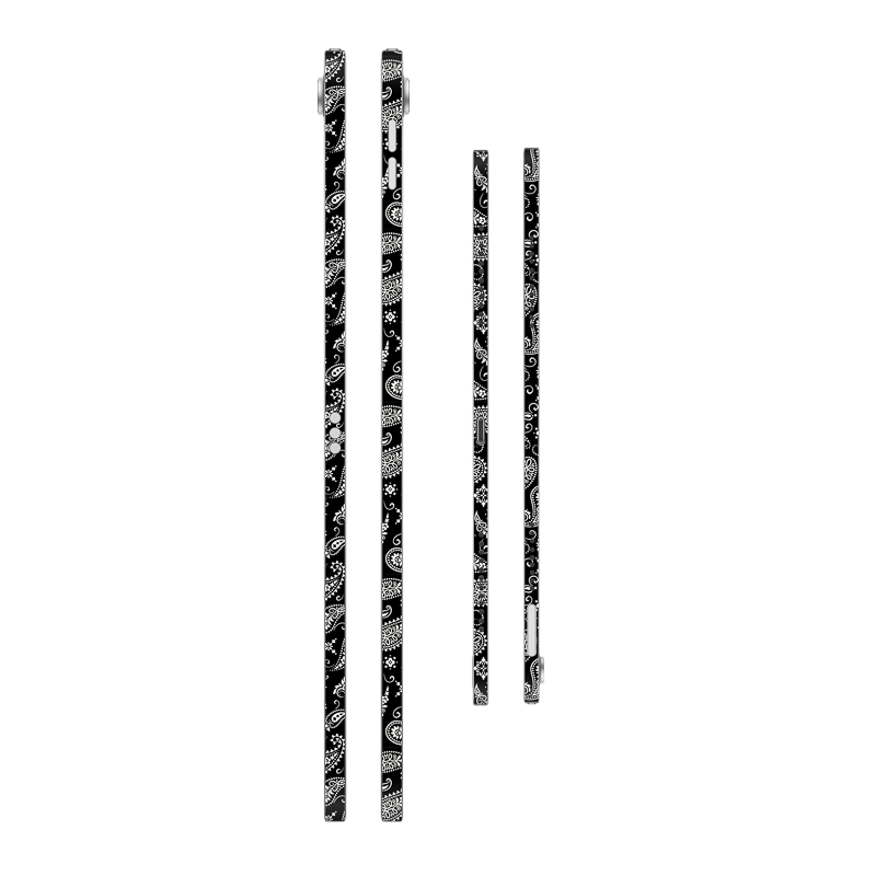 Black Paisley Full Body