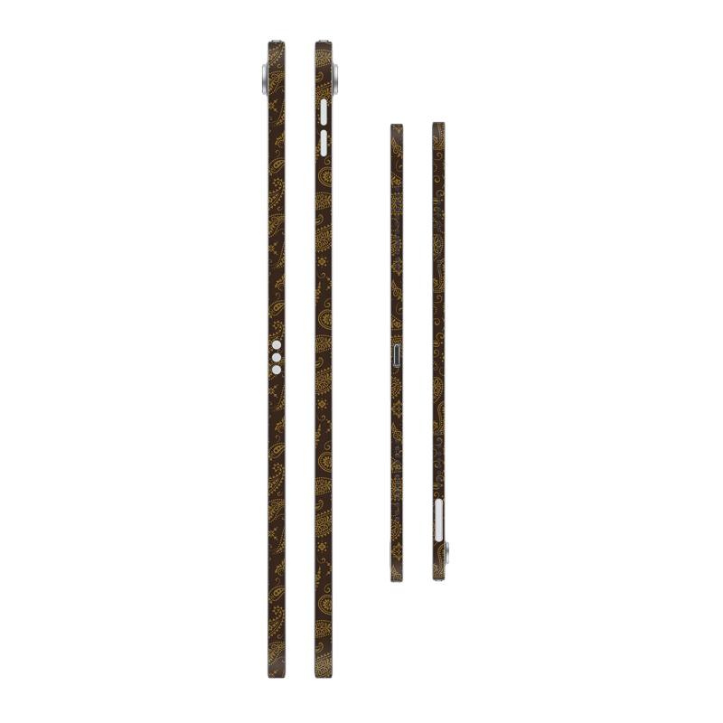 Brown Paisley Full Body