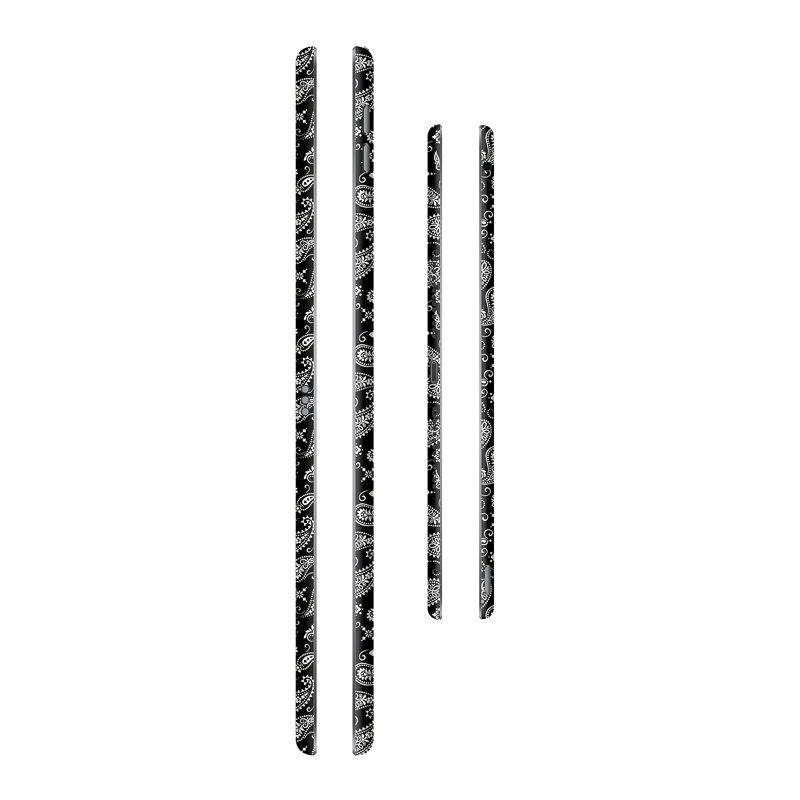 Black Paisley Full Body